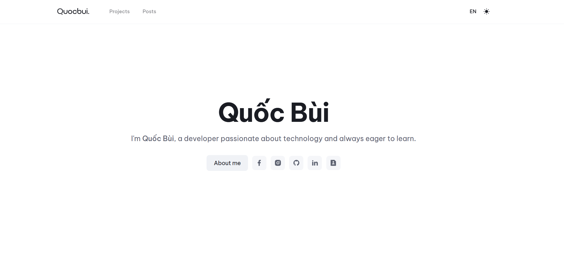 Trang Web Portfolio